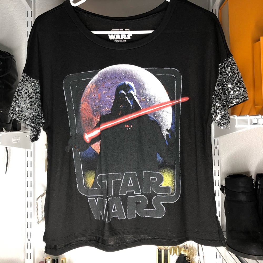 Star Wars midriff tee